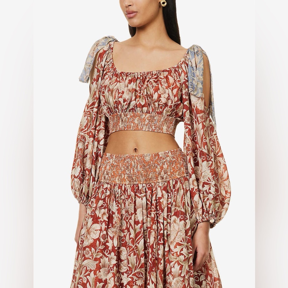 Zimmermann Chintz Floral Top